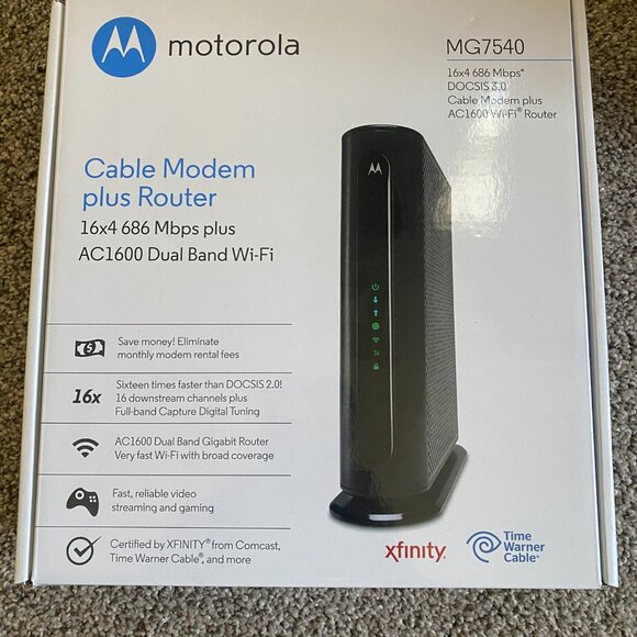 Modem & Router Motorola MG7540 - Picture 1 of 7